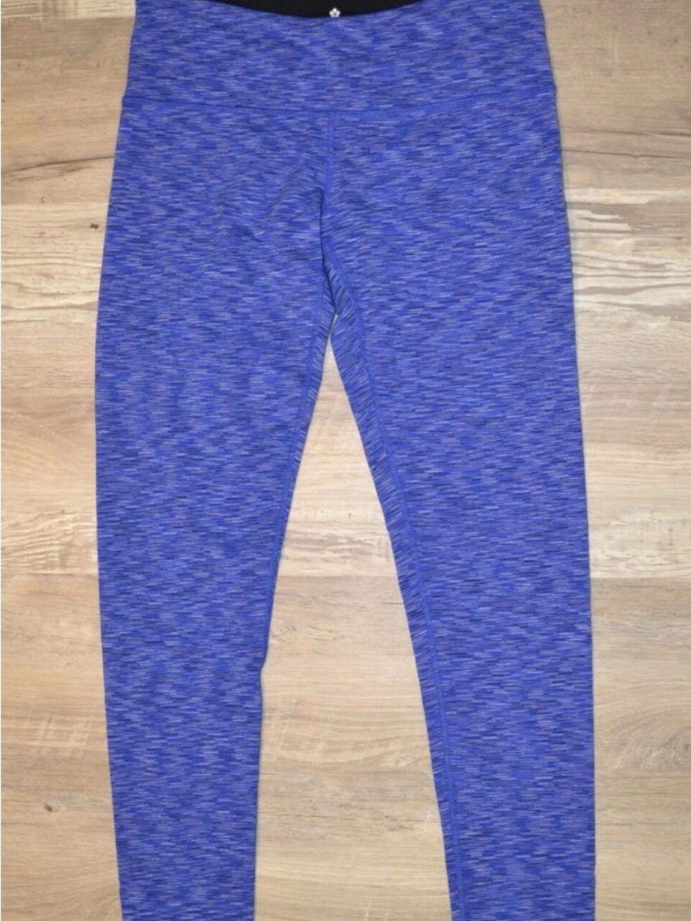 Tuff Athletics Royal Heathered Blue Leggings